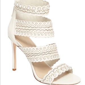NWOB Pour La Victoire Pearl & Stud Sandals
